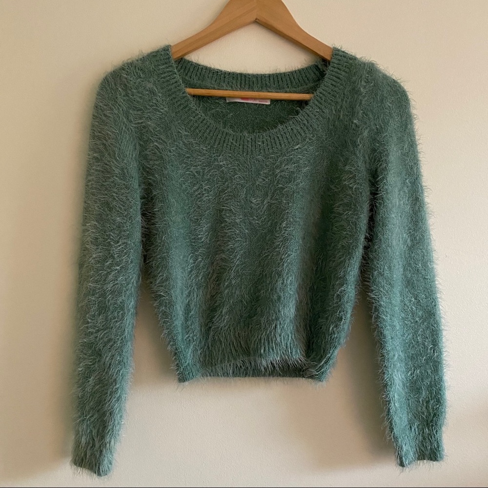 American Apparel Fuzzy Sweater, Medium